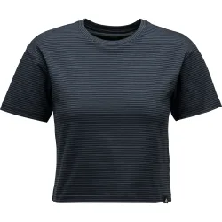 Black Diamond Damen Stripe Crop T-Shirt