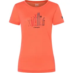 Bergzeit Basics Damen Super.Natural Ski Shelter T-Shirt