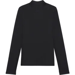 KnowledgeCotton Apparel Damen Rib High Neck Longsleeve
