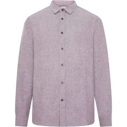 KnowledgeCotton Apparel Herren Regular Fit Heavy Twill Flannel Hemd