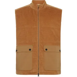 KnowledgeCotton Apparel Herren Corduroy Weste