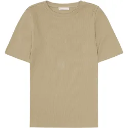 KnowledgeCotton Apparel Damen Rib T-Shirt