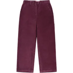 KnowledgeCotton Apparel Damen Posey Wide High-Rise Corduroy Hose