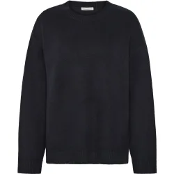 KnowledgeCotton Apparel Damen Single Knit Crew Neck Pullover