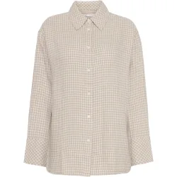 KnowledgeCotton Apparel Damen Double Layer Cuffed Bluse