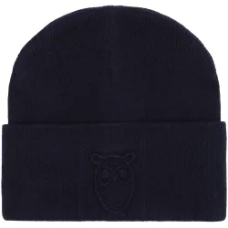 KnowledgeCotton Apparel Embossed Owl Mütze