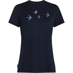 Icebreaker Damen 150 Tech Lite Bird Transit T-Shirt