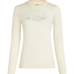 Icebreaker Damen 200 Oasis Sunrise Summit Longsleeve