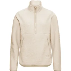 Jack Wolfskin Damen Lite Curl Half Zip Pullover