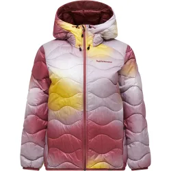Peak Performance Damen Aop Helium Down Hoodie Jacke