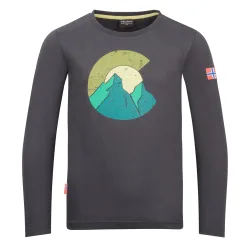 Trollkids Kinder Halsafjord Longsleeve