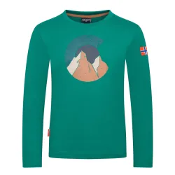 Trollkids Kinder Halsafjord Longsleeve