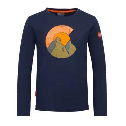 Trollkids Kinder Halsafjord Longsleeve