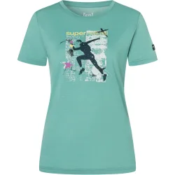 Super.Natural Damen Running Art T-Shirt
