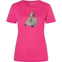 Super.Natural Damen Surfcar T-Shirt