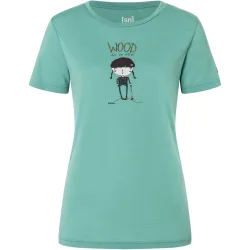 Super.Natural Damen Wood Craftine T-Shirt