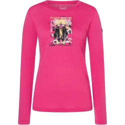 Super.Natural Damen Crazy Mouse Longsleeve