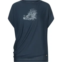 Super.Natural Damen Flower Sneakers Loose T-Shirt