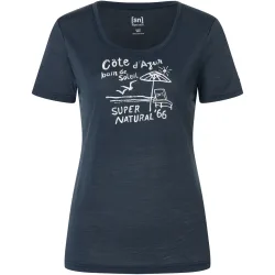 Super.Natural Damen Cote D'azur T-Shirt