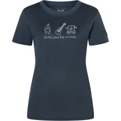 Super.Natural Damen Van Life Bio J T-Shirt