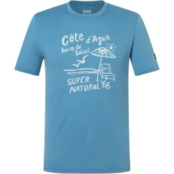 Super.Natural Herren Cote D'azur T-Shirt