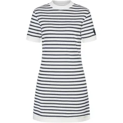 Super.Natural Damen Casual Stripe Bio Kleid