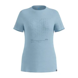 Odlo Damen Merino Tencel Hyper Map T-Shirt