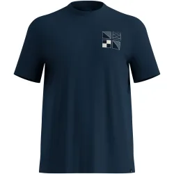 Odlo Herren Cotton Blend Odlo Flags T-Shirt