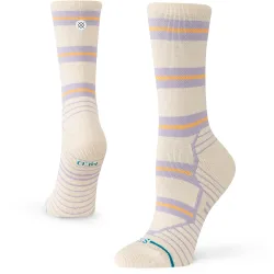 Stance Damen Beam Stripe Mid Crew Socken
