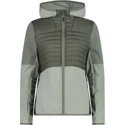 CMP Damen Hybrid Hoodie Jacke