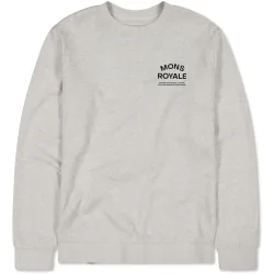 Mons Royale Herren Inversion Merino Crew Pullover
