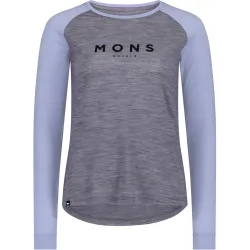 Mons Royale Damen Icon Merino Raglan Longsleeve