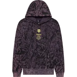 Fox Herren Image Print Fleece Hoodie