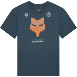 Fox Damen Image Print T-Shirt