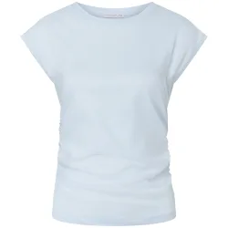 Mandala Damen Side Ruffled T-Shirt