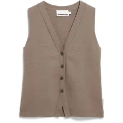 Armedangels Damen Compact Buttoned Knit Weste