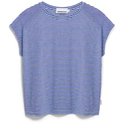 Armedangels Damen Slub Jersey Stripe T-Shirt