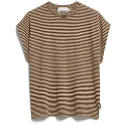 Armedangels Damen Slub Jersey Stripe T-Shirt