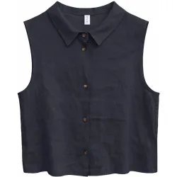 Mazine, Mazine Damen Sleeveless Linen Bluse