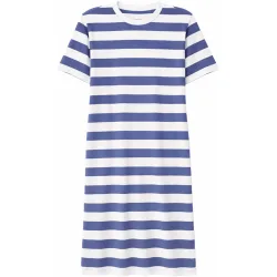 Mazine Damen Bold Striped Jersey Kleid