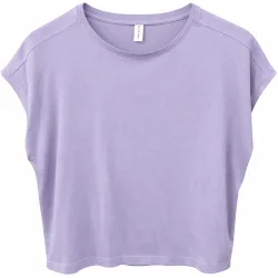 Mazine Damen Ecovero Viscose Cropped T-Shirt
