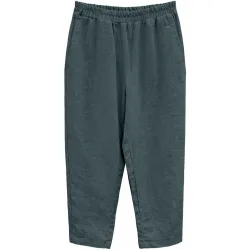Mazine Damen Straight Leg Linen Hose