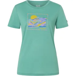 Super.Natural Damen Bergzeit Sunny Mountain T-Shirt