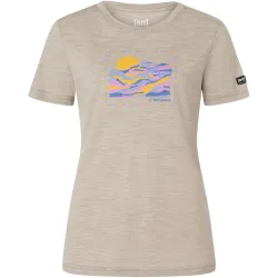 Super.Natural Damen Bergzeit Sunny Mountain T-Shirt