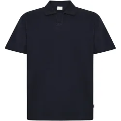 KnowledgeCotton Apparel Herren Loose Bouclé Polo T-Shirt