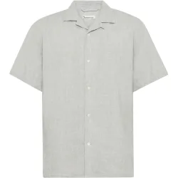 KnowledgeCotton Apparel Herren Box Linen Hemd