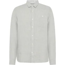 KnowledgeCotton Apparel Herren Linen Hemd
