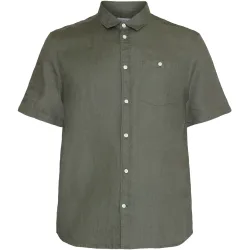 KnowledgeCotton Apparel Herren Linen Hemd