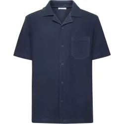 KnowledgeCotton Apparel Herren Box Fit Bouclé Hemd