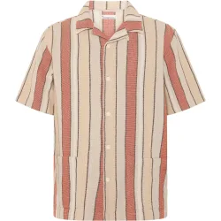 KnowledgeCotton Apparel Herren Stripe Hemd